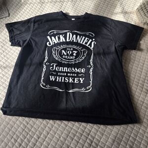 Jack Daniel's Oversized CROP T-Shirt XL